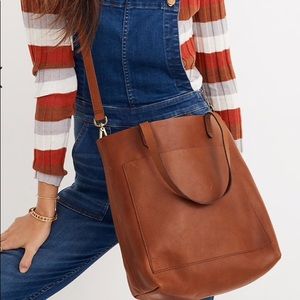 Madewell Medium Transport Leather Tote